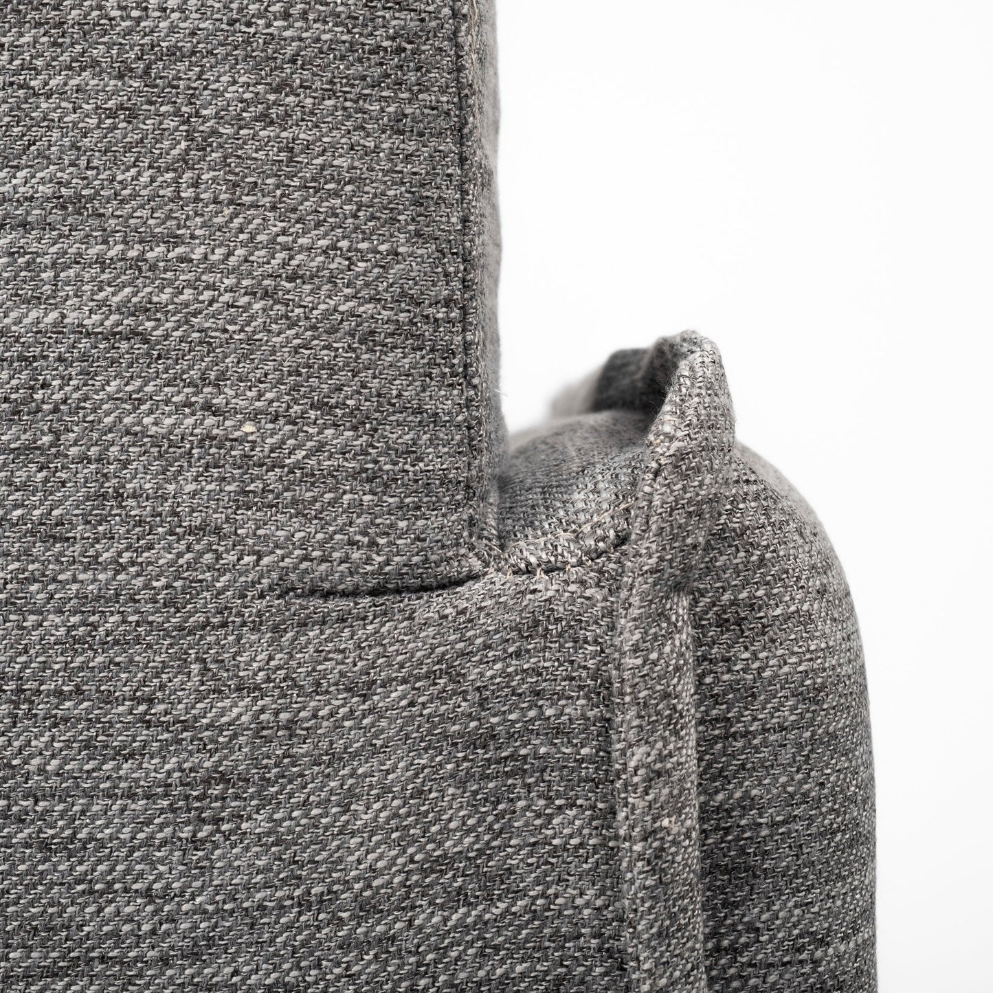 Roy Grey Fabric Arm Chair