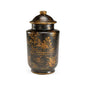 Royal Garden Covered Ceramic Jar - LOOMLAN - Chelsea House - Vases & Jars