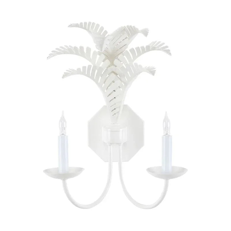 Royal Palm Design Wall Sconce - LOOMLAN - Wildwood - Wall Sconces