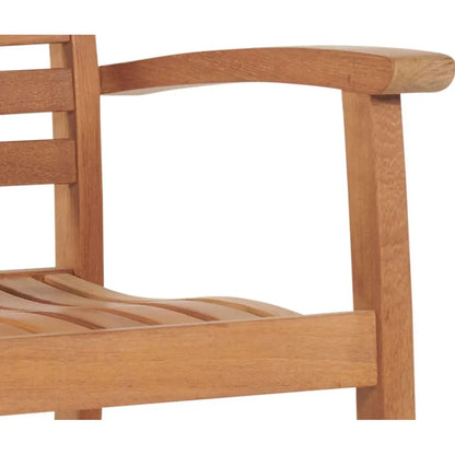 Royal Teak Outdoor Stacking Armchair 4PC-Outdoor Dining Chairs-HiTeak-LOOMLAN