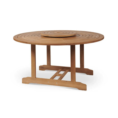 Royal Teak Patio Round Dining Set 5PC-Outdoor Dining Sets-HiTeak-LOOMLAN