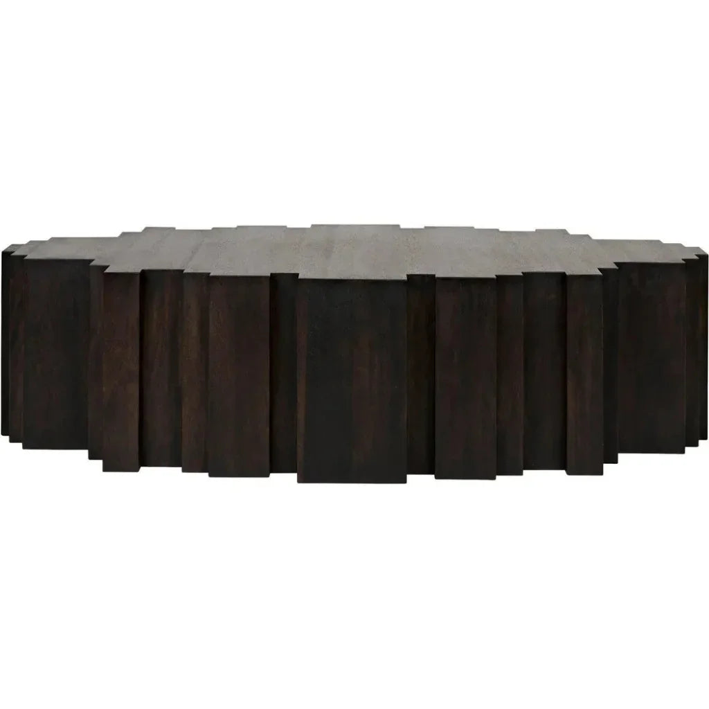 Royce Coffee Table, Ebony Walnut - LOOMLAN - Noir - Coffee Tables