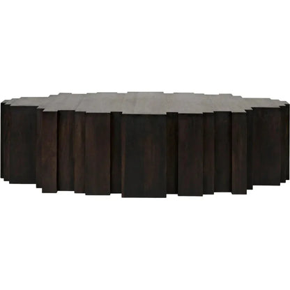 Royce Coffee Table, Ebony Walnut - LOOMLAN - Noir - Coffee Tables