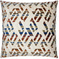 Rubicon Sierra Blue Red Brown Large Throw Pillow Insert - LOOMLAN - D.V. Kap - Throw Pillows