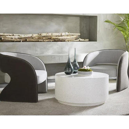 Rubin Coffee Table Terrazzo Concrete - LOOMLAN - SUNPAN - Coffee Tables