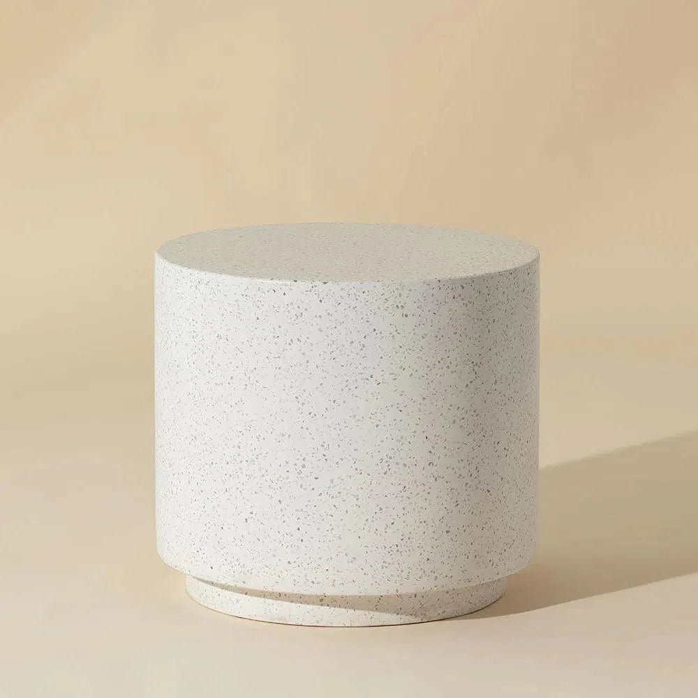 Rubin End Table Concrete Terrazzo Finish - LOOMLAN - SUNPAN - End Tables