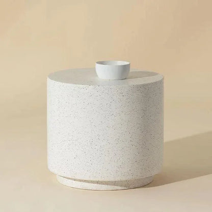 Rubin End Table Concrete Terrazzo Finish - LOOMLAN - SUNPAN - End Tables