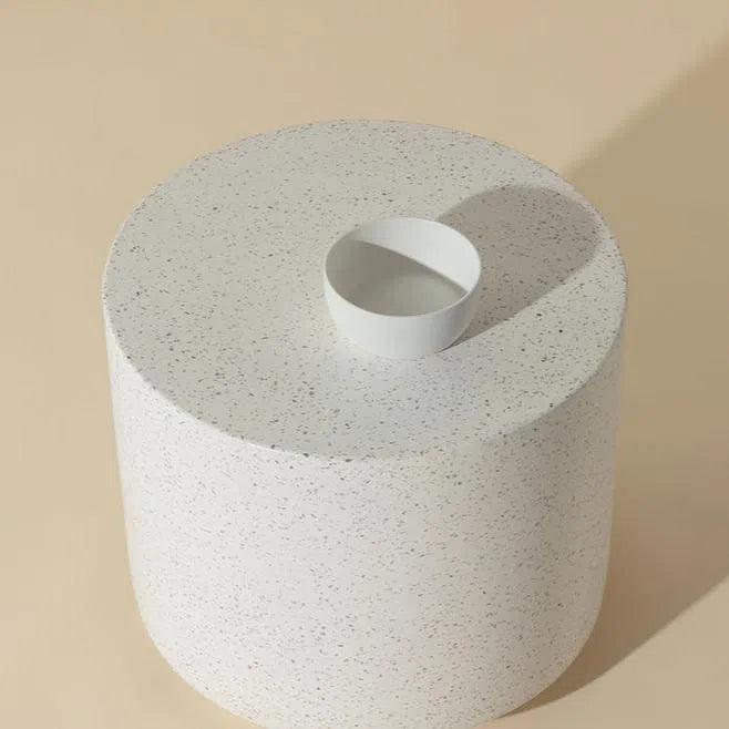 Rubin End Table Concrete Terrazzo Finish - LOOMLAN - SUNPAN - End Tables
