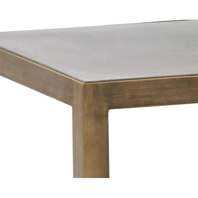 Rubix End Table With Sealed Concrete Finish - LOOMLAN - SUNPAN - Side Tables