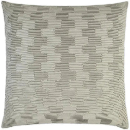 Ruche Mushroom Brown Throw Pillow Insert - LOOMLAN - D.V. Kap - Throw Pillows