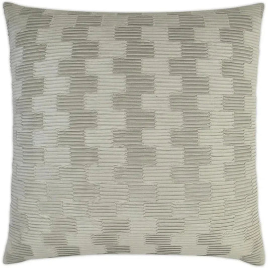 Ruche Mushroom Brown Throw Pillow Insert - LOOMLAN - D.V. Kap - Throw Pillows