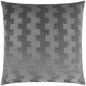 Ruche Slate Grey Throw Pillow With Insert - LOOMLAN - D.V. Kap - Throw Pillows