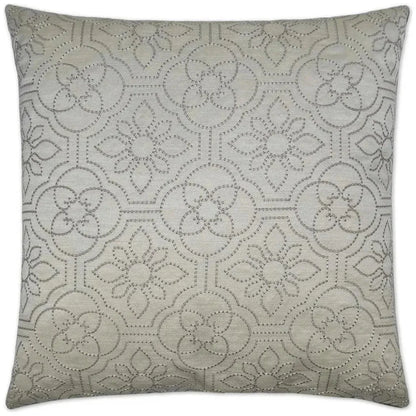 Ruched Up Ivory Throw Pillow With Insert - LOOMLAN - D.V. Kap - Throw Pillows