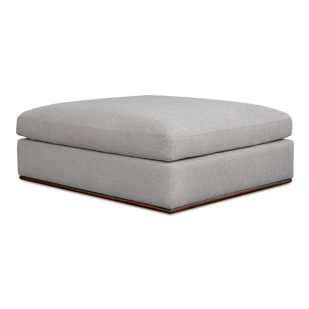 Rue Modern Rectangular Ottoman - LOOMLAN - Moe's Home - Ottomans