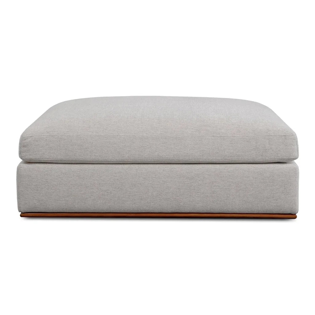 Rue Modern Rectangular Ottoman - LOOMLAN - Moe's Home - Ottomans