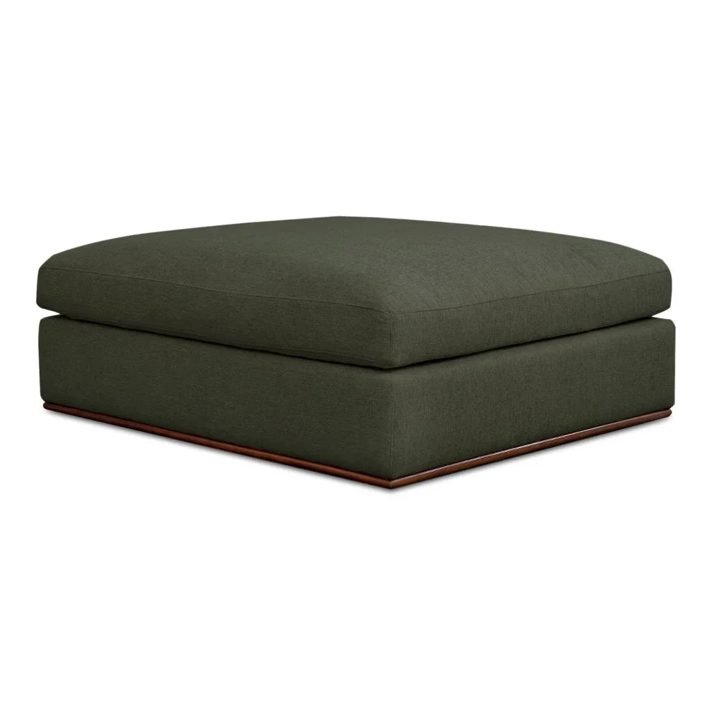Rue Modern Rectangular Ottoman - LOOMLAN - Moe's Home - Ottomans