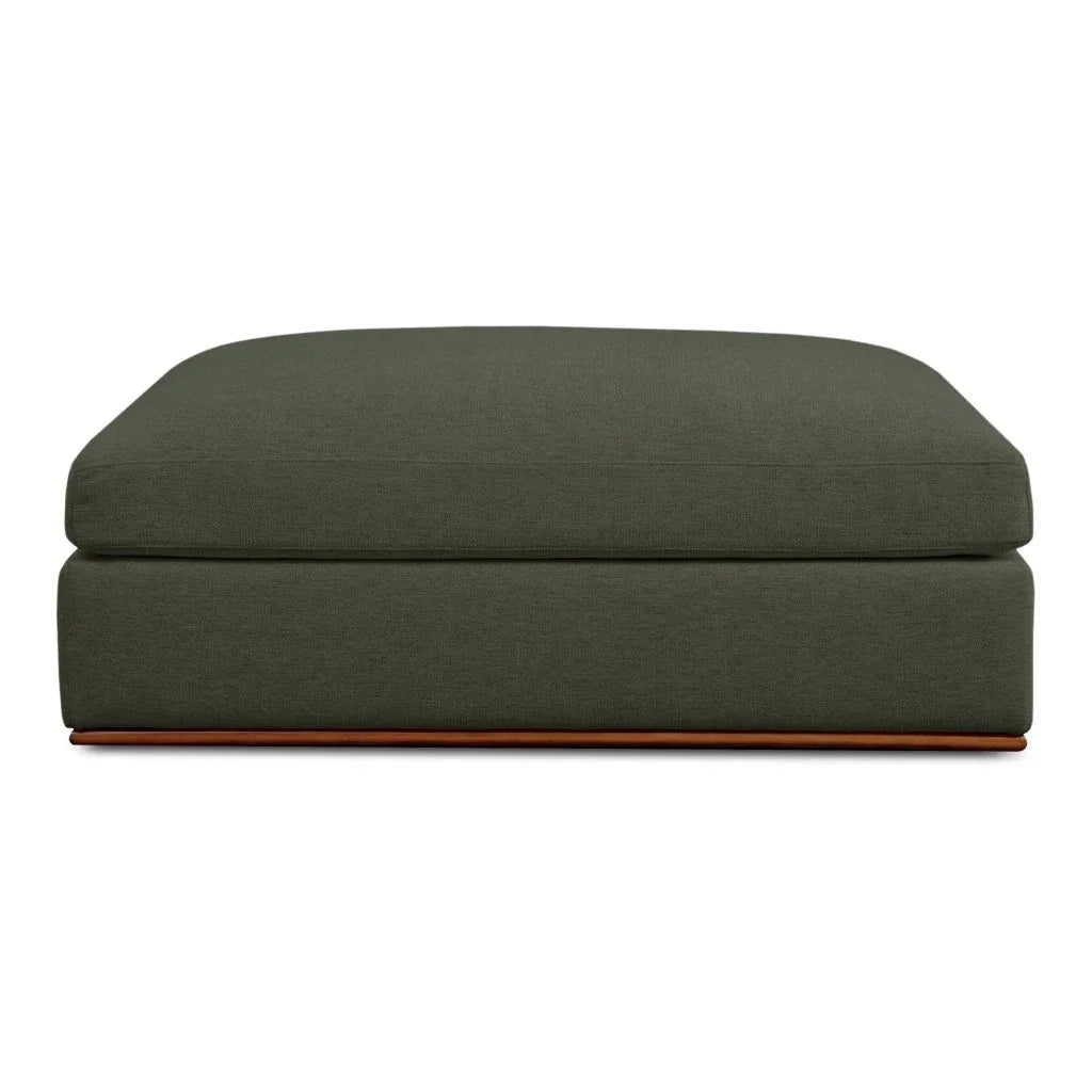 Rue Modern Rectangular Ottoman - LOOMLAN - Moe's Home - Ottomans