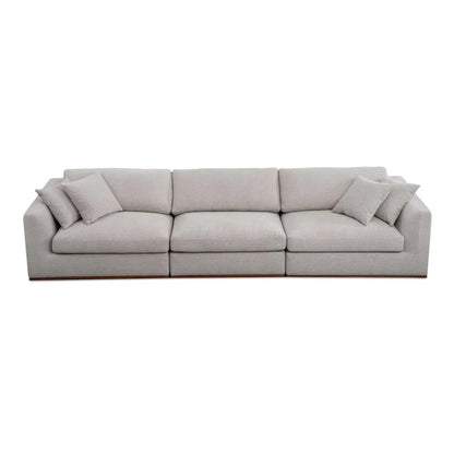 Rue Removable Back Cushions Modular Sofa-Modular Sofas-Moe's Home-LOOMLAN