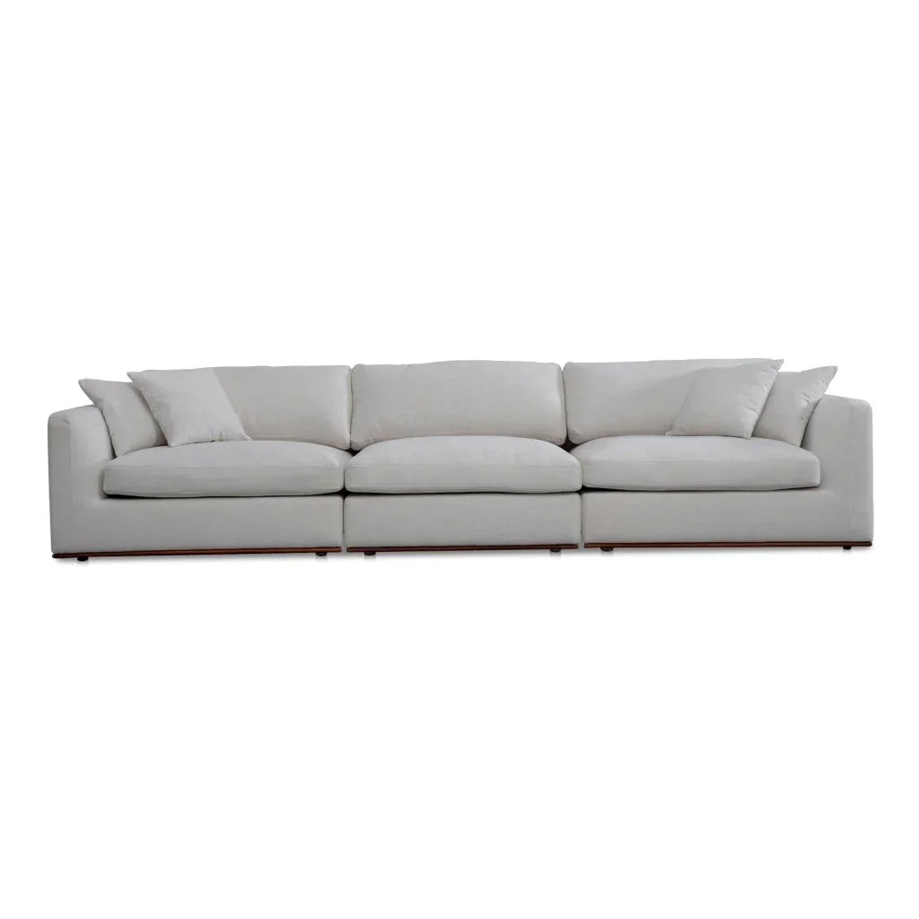 Rue Removable Back Cushions Modular Sofa-Modular Sofas-Moe's Home-LOOMLAN