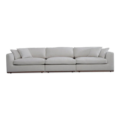 Rue Removable Back Cushions Modular Sofa-Modular Sofas-Moe's Home-LOOMLAN