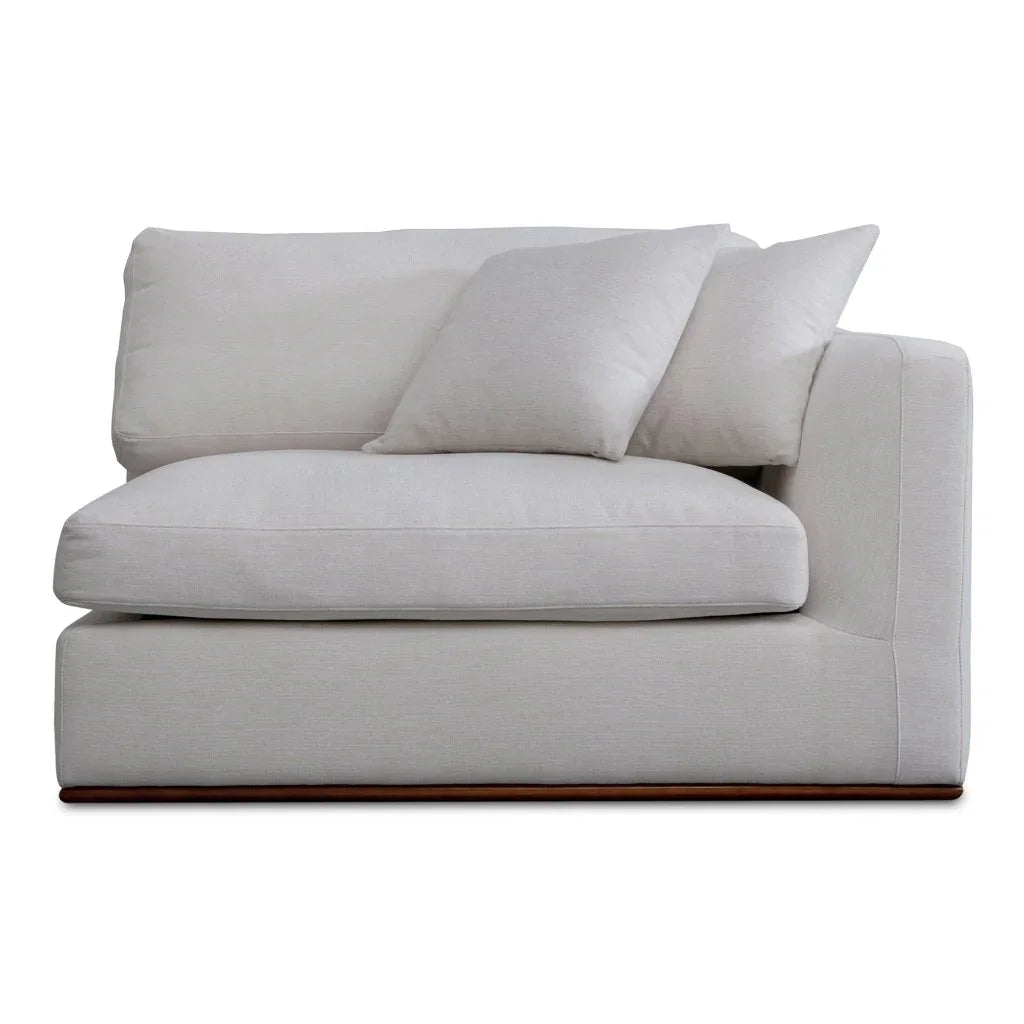 Rue Two Toss Cushions Corner Sofa-Modular Sofas-Moe's Home-Rigth Arm Facing-Off White-LOOMLAN