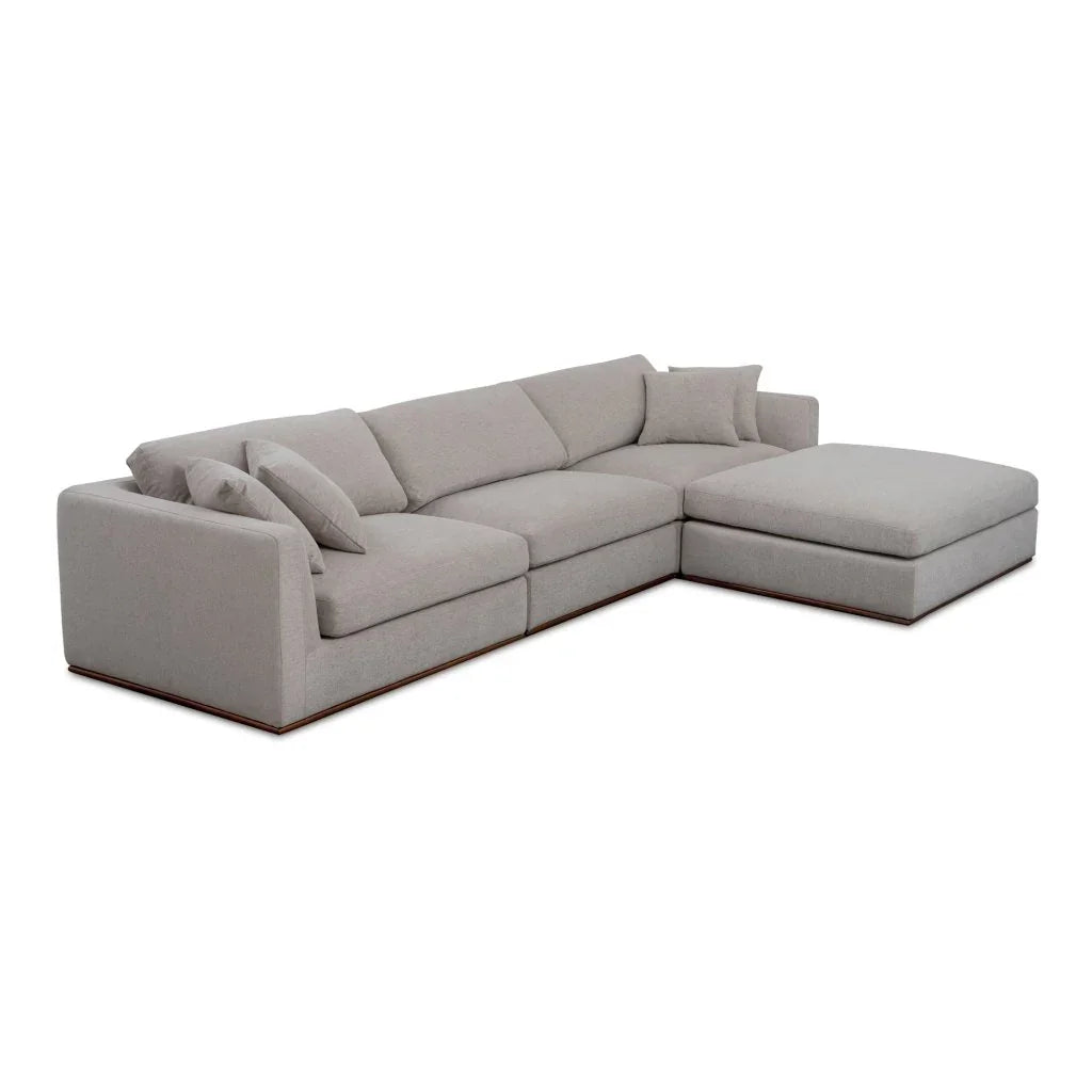 Rue Two Toss Cushions Lounge Sectional Sofa-Modular Sofas-Moe's Home-LOOMLAN