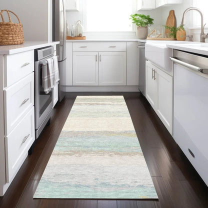 Runa Ivory Washable Indoor - Outdoor Rug - LOOMLAN - LOOMLAN Rugs - Outdoor Rugs