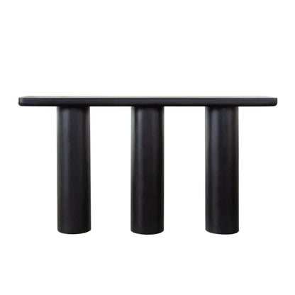 Rune Wood Top Rectangular Console Table - LOOMLAN - Diamond Sofa - Console Tables
