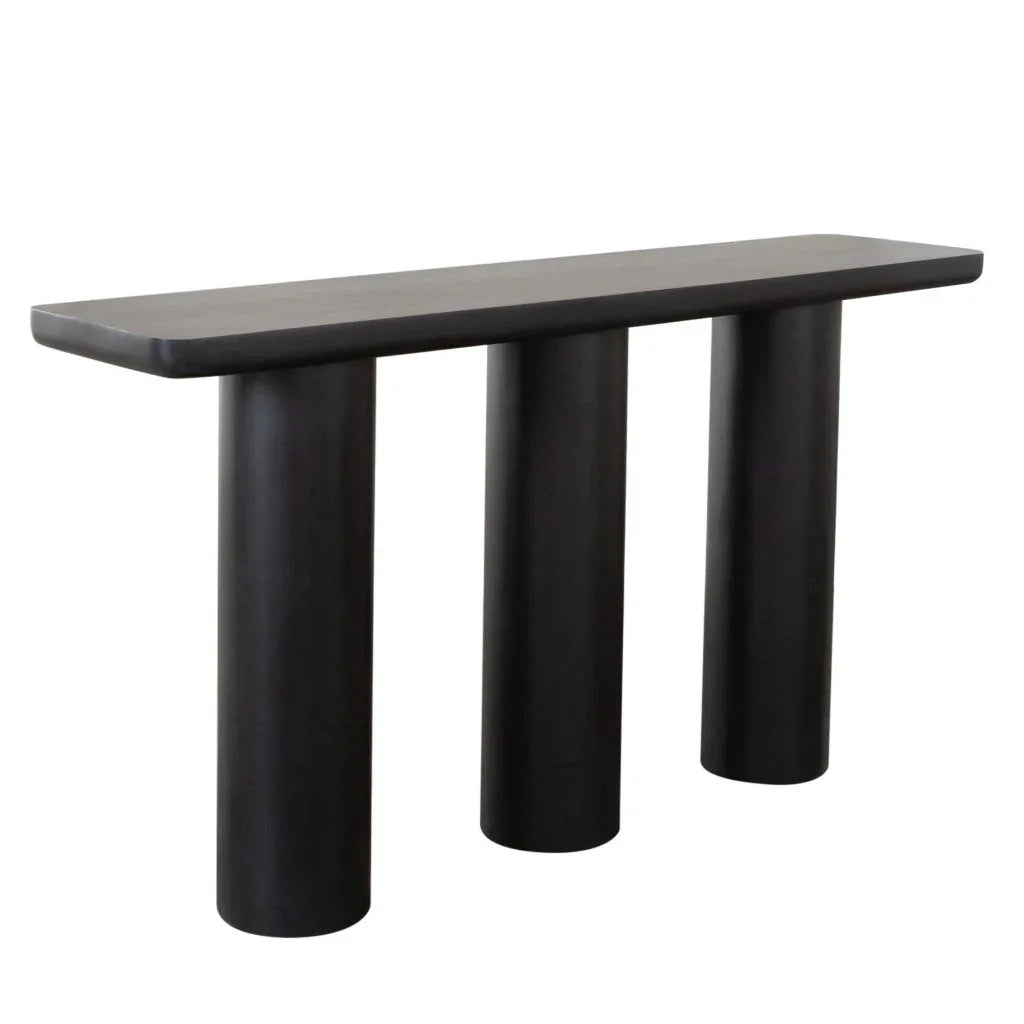 Rune Wood Top Rectangular Console Table - LOOMLAN - Diamond Sofa - Console Tables