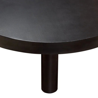 Rune Wood Top Round Cocktail Table - LOOMLAN - Diamond Sofa - Coffee Tables