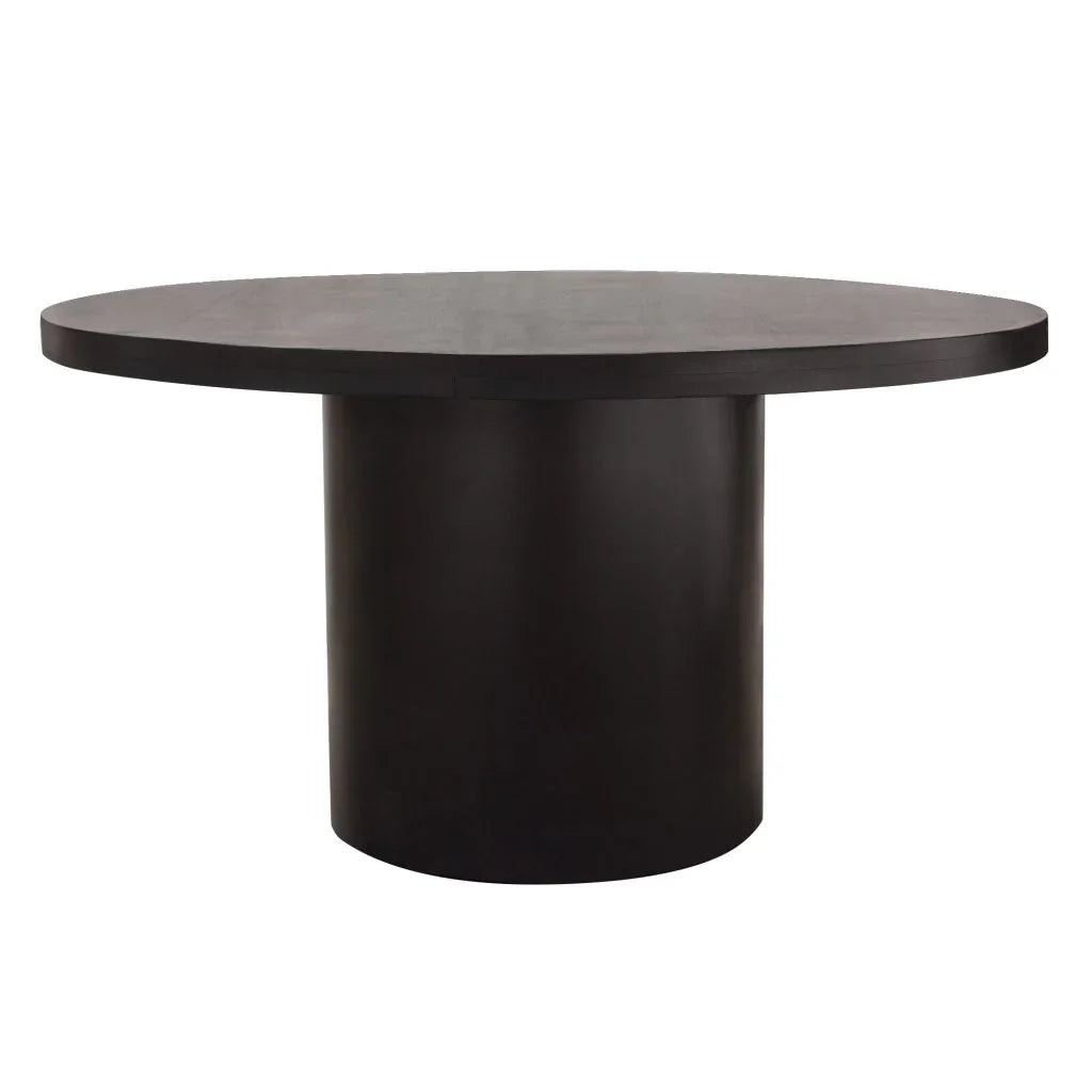 Rune Wood Top Round Dining Table-Dining Tables-Diamond Sofa-LOOMLAN
