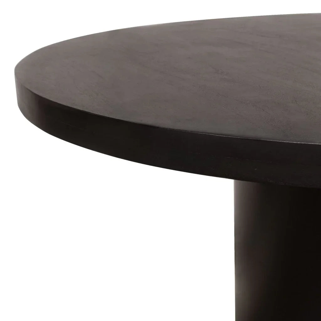 Rune Wood Top Round Dining Table-Dining Tables-Diamond Sofa-LOOMLAN
