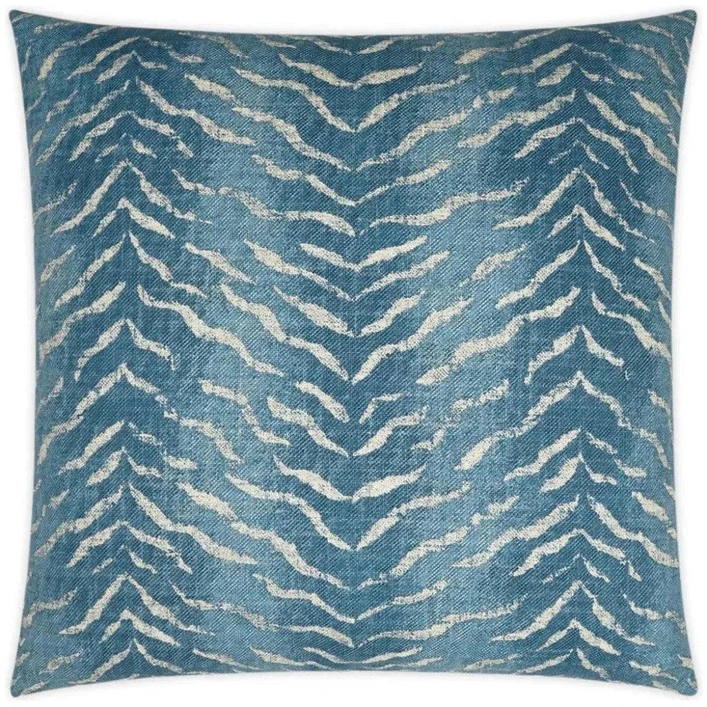 Ruolan Persian Animal Blue Large Throw Pillow Insert - LOOMLAN - D.V. Kap - Throw Pillows