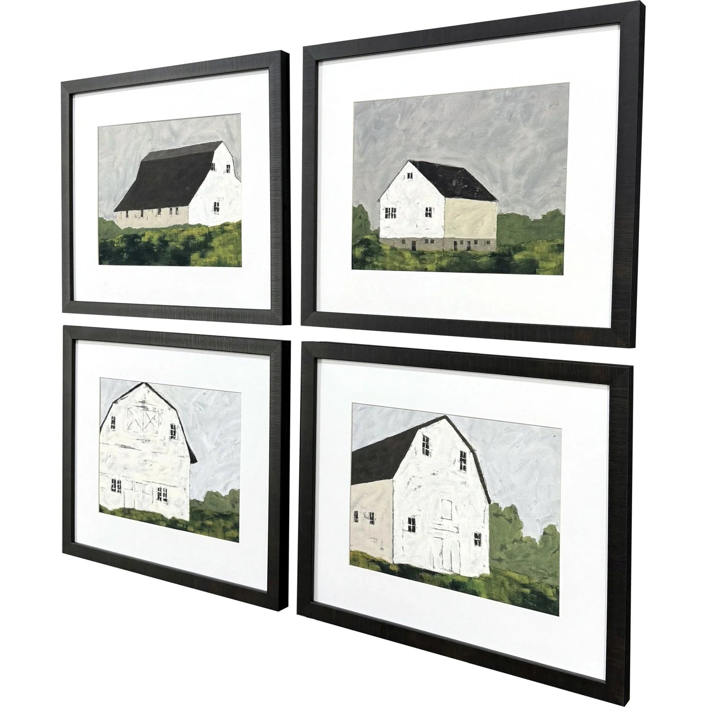Rural Escape Multi Framed Wall Art 4PC