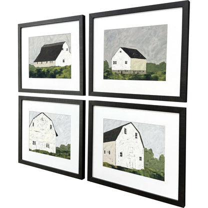 Rural Escape Multi Framed Wall Art 4PC