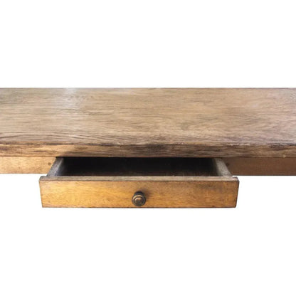 Rusic Farmhouse Wood Dining Table Pilar Seats 8-Dining Tables-Peninsula Home-LOOMLAN