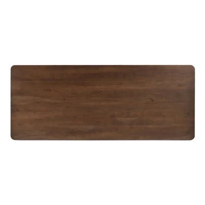Russet Brown Rectangular Dining Table-Dining Tables-Moe's Home-LOOMLAN