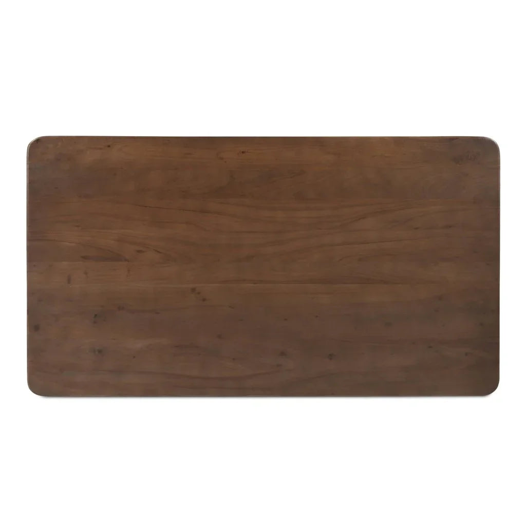 Russet Kitchen Island Brown Acacia Wood Counter Table - LOOMLAN - Moe's Home - Counter Tables