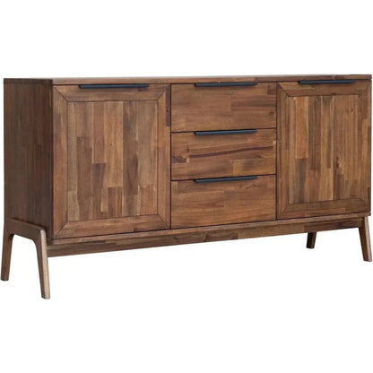 Rustic Credenza With Drawers - LOOMLAN - LH Imports - Sideboards
