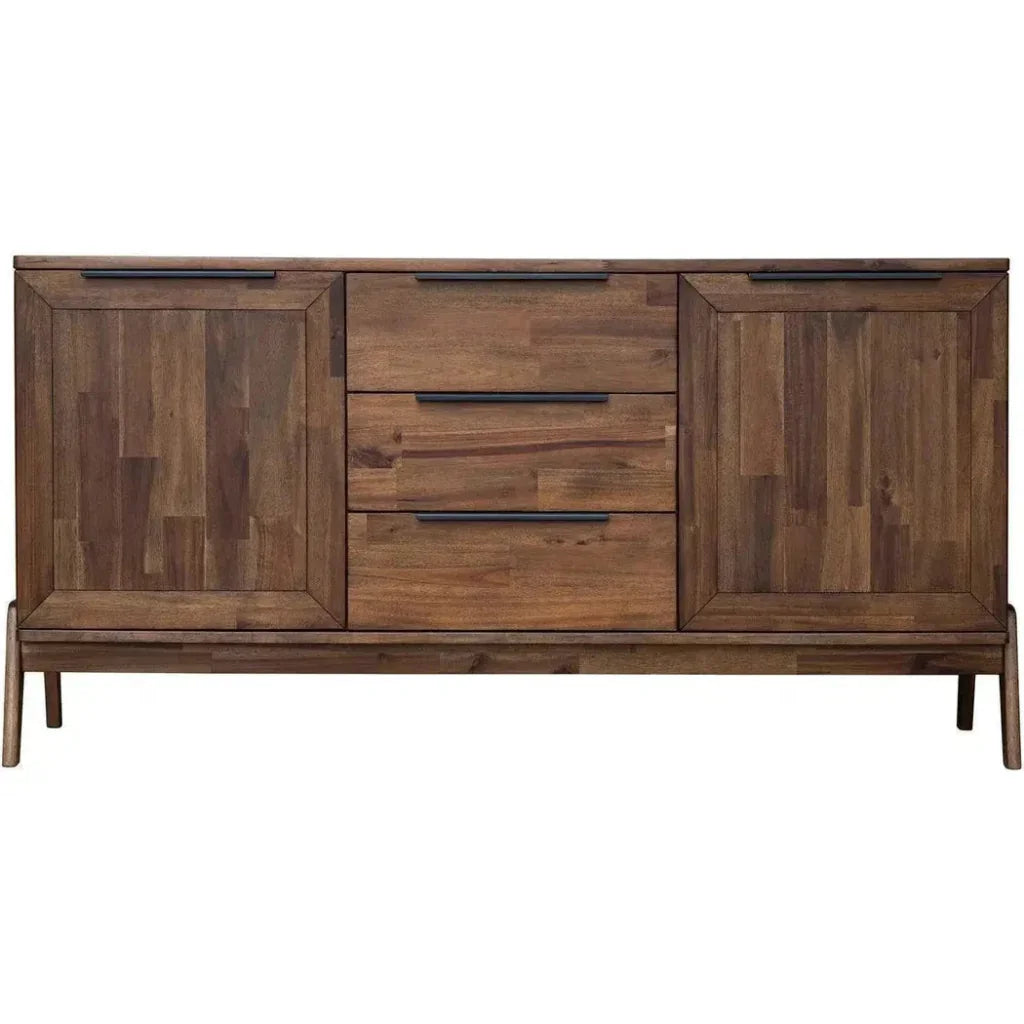 Rustic Credenza With Drawers - LOOMLAN - LH Imports - Sideboards