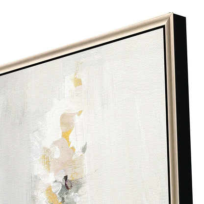 Rustic Garden Blue Canvas Art