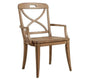 Rustic X-Back ArmChair (Set of 2)