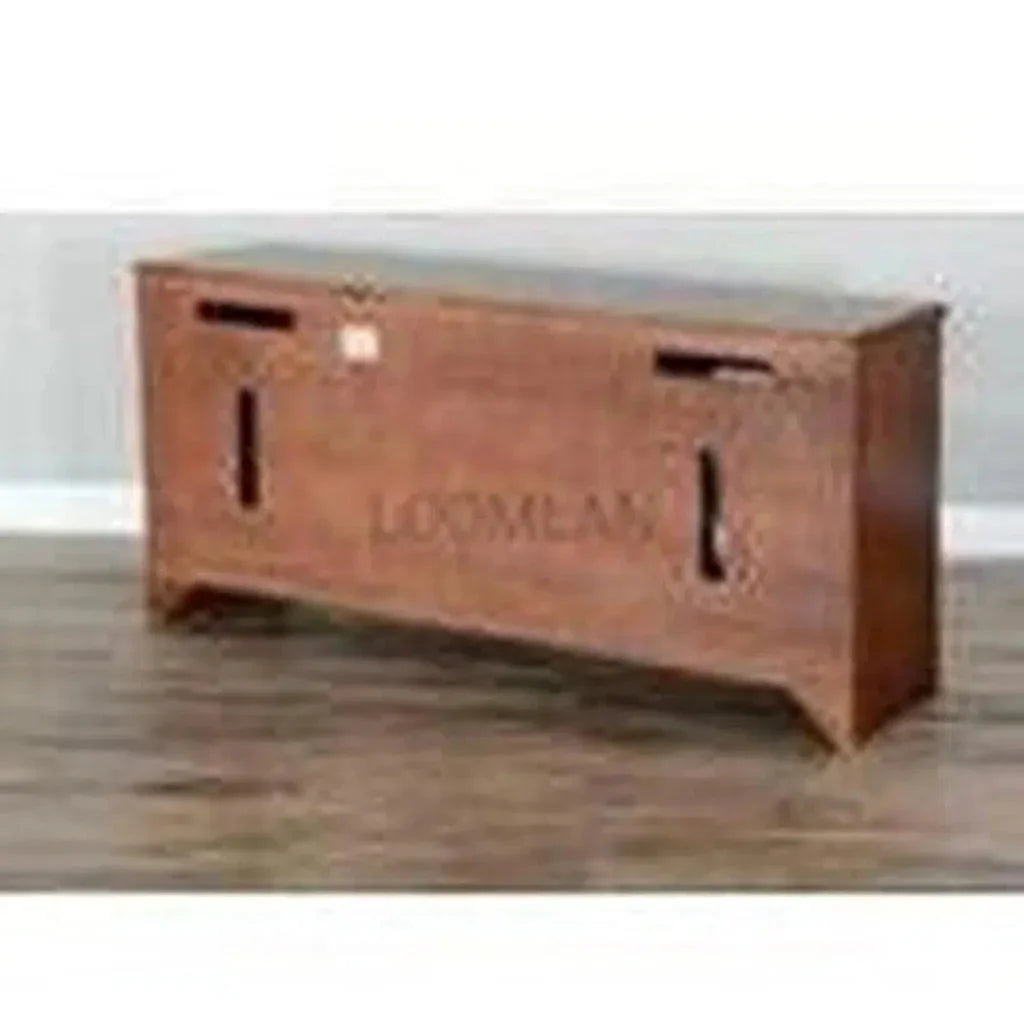 RusticEntertainment Center TV Stand Slate - LOOMLAN - Sunny D - TV Stands & Media Centers