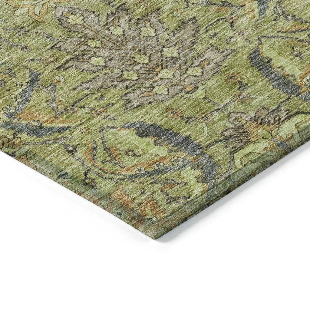 Rustica Aloe Washable Indoor-Outdoor Rug-Outdoor Rugs-LOOMLAN Rugs-LOOMLAN