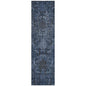 Rustica Blue Washable Indoor-Outdoor Rug-Outdoor Rugs-LOOMLAN Rugs-2'3" x 7'6"-LOOMLAN