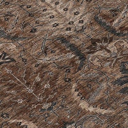 Rustica Fudge Washable Indoor-Outdoor Rug-Outdoor Rugs-LOOMLAN Rugs-LOOMLAN