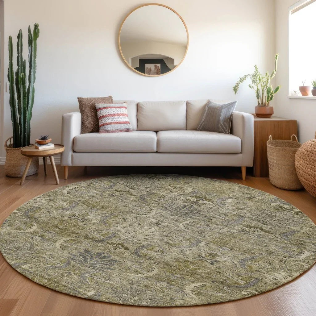 Rustica Taupe Washable Indoor-Outdoor Rug-Outdoor Rugs-LOOMLAN Rugs-LOOMLAN