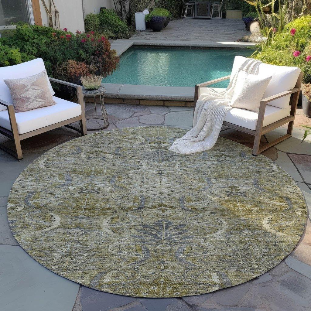 Rustica Taupe Washable Indoor-Outdoor Rug-Outdoor Rugs-LOOMLAN Rugs-LOOMLAN