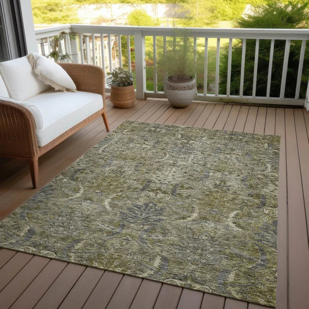Rustica Taupe Washable Indoor-Outdoor Rug-Outdoor Rugs-LOOMLAN Rugs-LOOMLAN