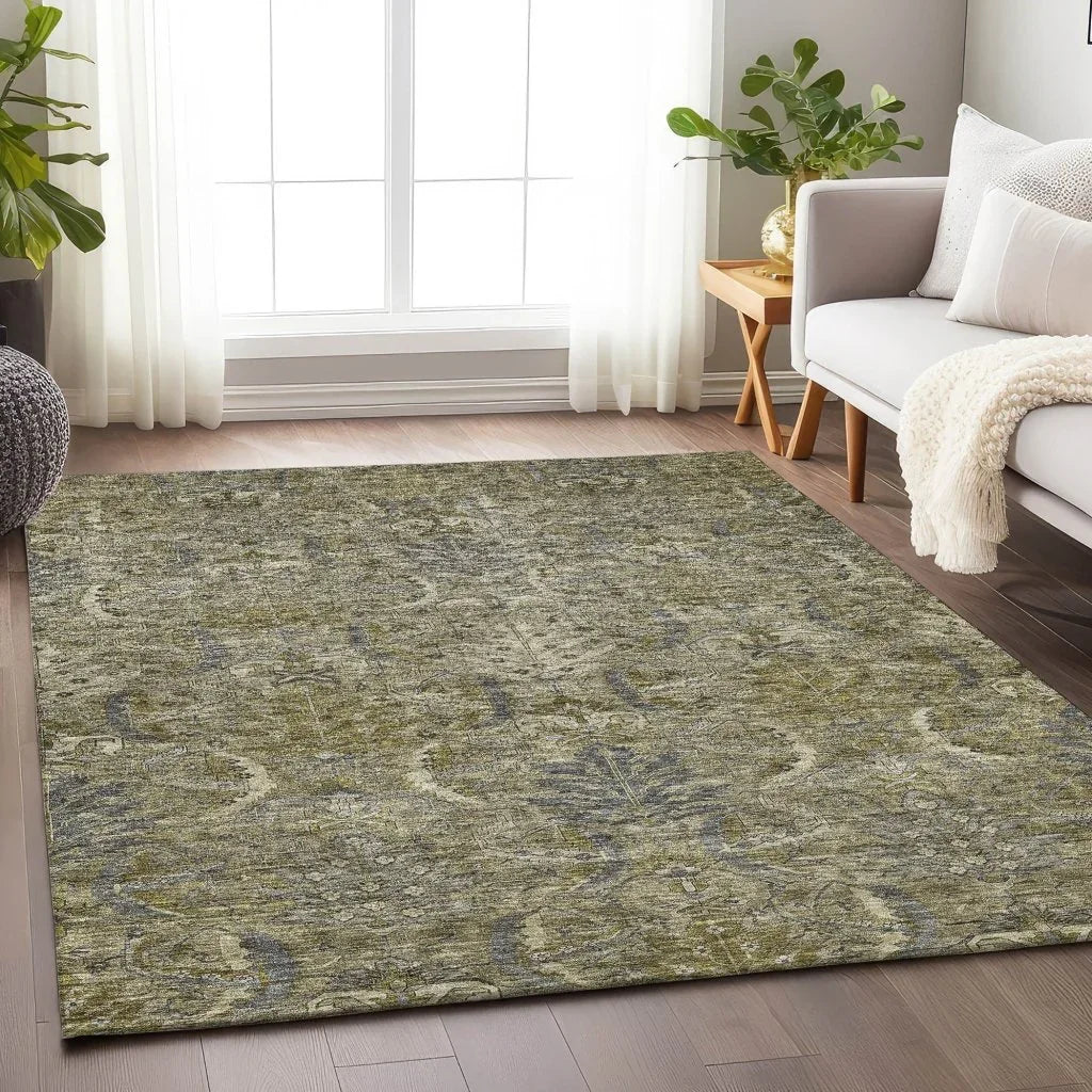 Rustica Taupe Washable Indoor-Outdoor Rug-Outdoor Rugs-LOOMLAN Rugs-LOOMLAN